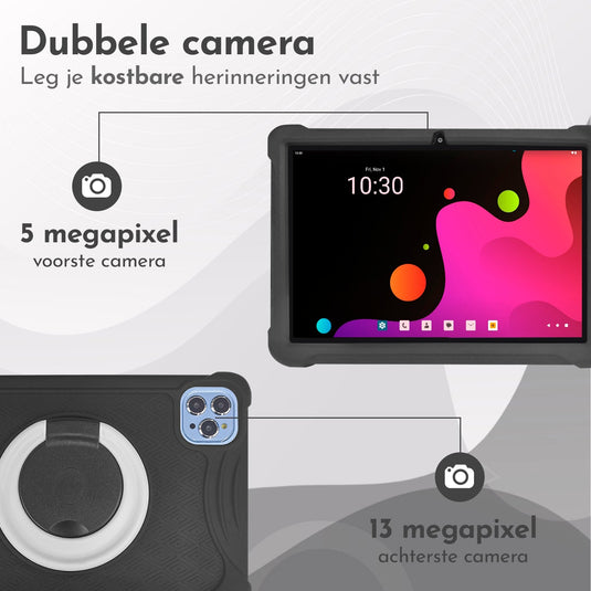 10.1" Kindertablet Deluxe kindertablet in 1 tablet kleur - valbestendig en educatief voor kinderen – Bon Bon