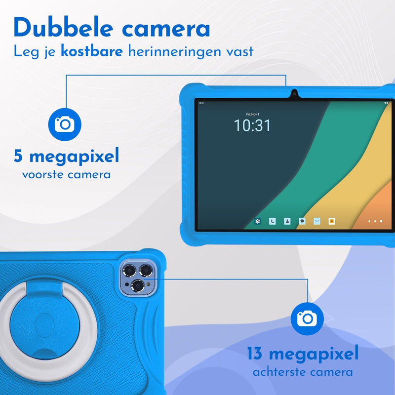 Load image into Gallery viewer, 10.1" Kindertablet Deluxe kindertablet in 1 tablet kleur - valbestendig en educatief voor kinderen – Bon Bon