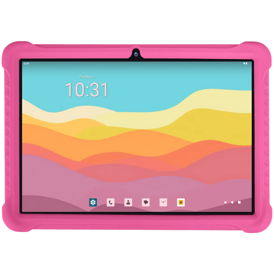 10.1" Kindertablet Deluxe kindertablet in 2 tablets kleur - valbestendig en educatief voor kinderen – Bon Bon