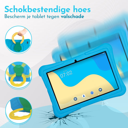 10.1" Kindertablet Pro kindertablet in 1 tablet kleur - valbestendig en educatief voor kinderen – Bon Bon