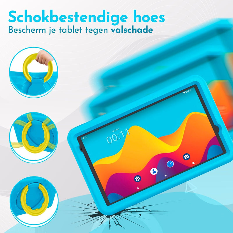 Load image into Gallery viewer, 8" Kindertablet Mini kindertablet in 1 tablet kleur - valbestendig en educatief voor kinderen – Bon Bon