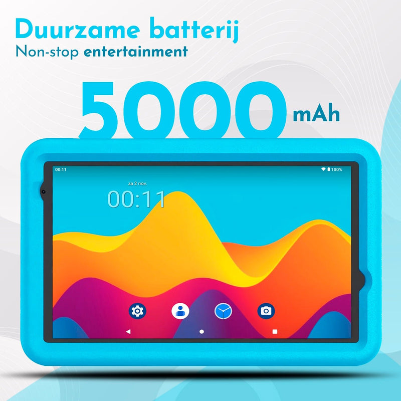 Load image into Gallery viewer, 8" Kindertablet Mini kindertablet in 1 tablet kleur - valbestendig en educatief voor kinderen – Bon Bon