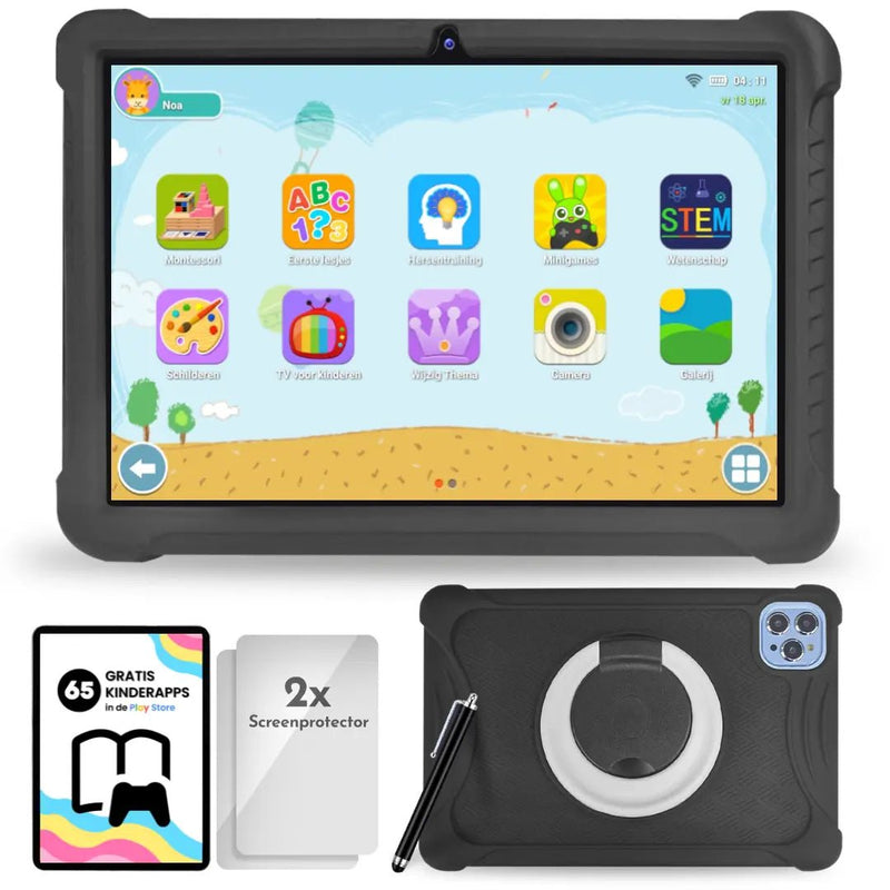 Load image into Gallery viewer, Bon Bon® 10.1" Kindertablet Deluxe kindertablet in 1 tablet kleur - valbestendig en educatief voor kinderen – Bon Bon