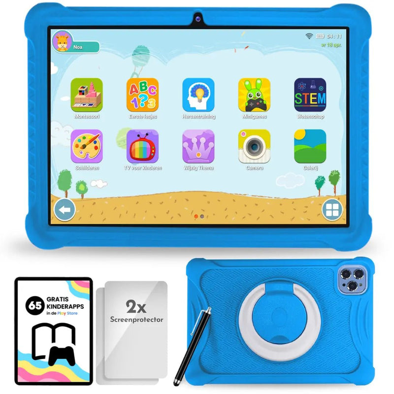 Load image into Gallery viewer, Bon Bon® 10.1" Kindertablet Deluxe kindertablet in 1 tablet kleur - valbestendig en educatief voor kinderen – Bon Bon