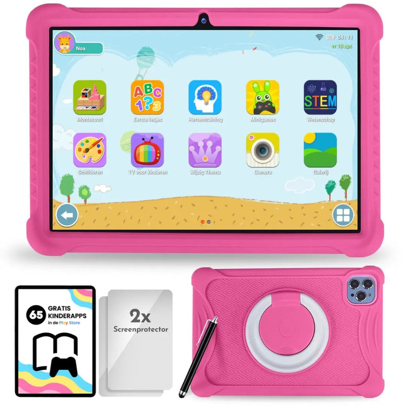 Load image into Gallery viewer, Bon Bon® 10.1" Kindertablet Deluxe kindertablet in 1 tablet kleur - valbestendig en educatief voor kinderen – Bon Bon