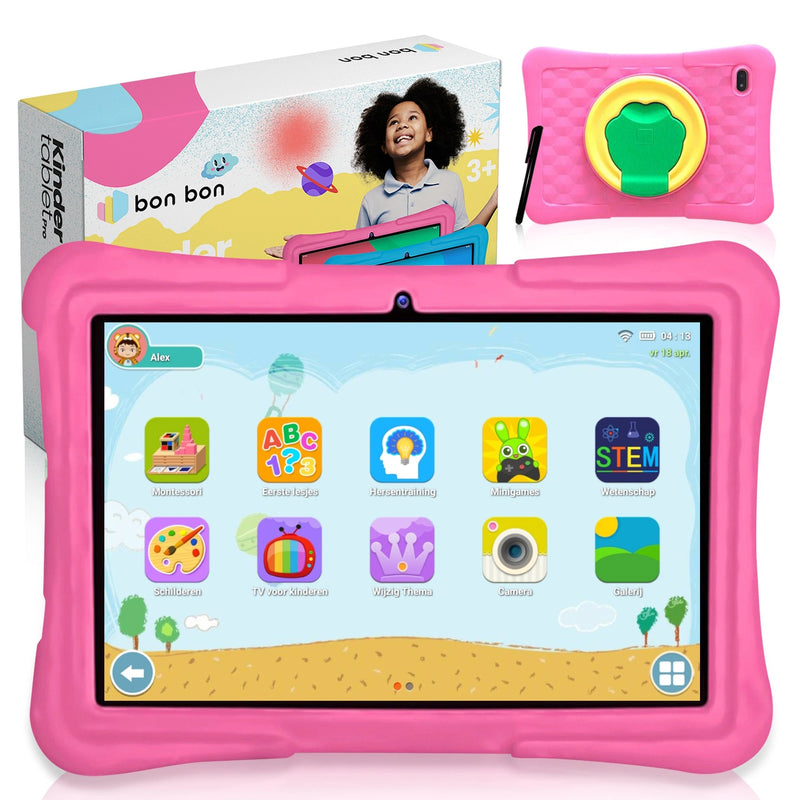 Load image into Gallery viewer, Bon Bon® 10.1" Kindertablet Pro kindertablet in 1 tablet kleur - valbestendig en educatief voor kinderen – Bon Bon