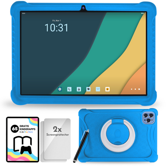 10.1" Kindertablet Deluxe - Zwart