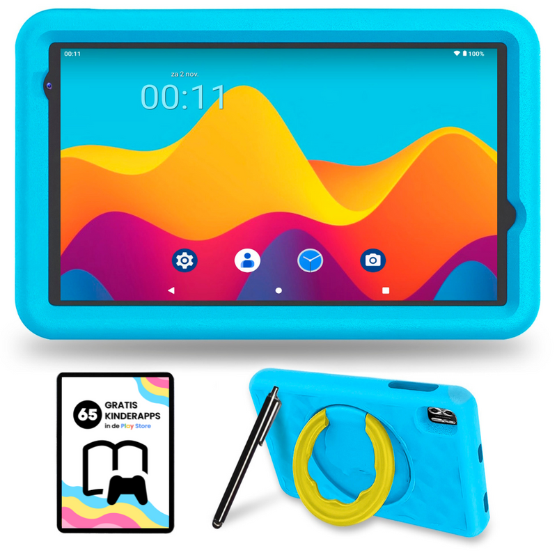 Laad afbeelding in galerijweergave, 8&quot; Kindertablet Mini - Blauw
