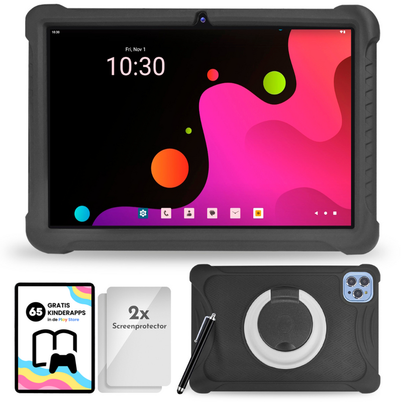 Laad afbeelding in galerijweergave, 10.1&quot; Kindertablet Deluxe - Roze
