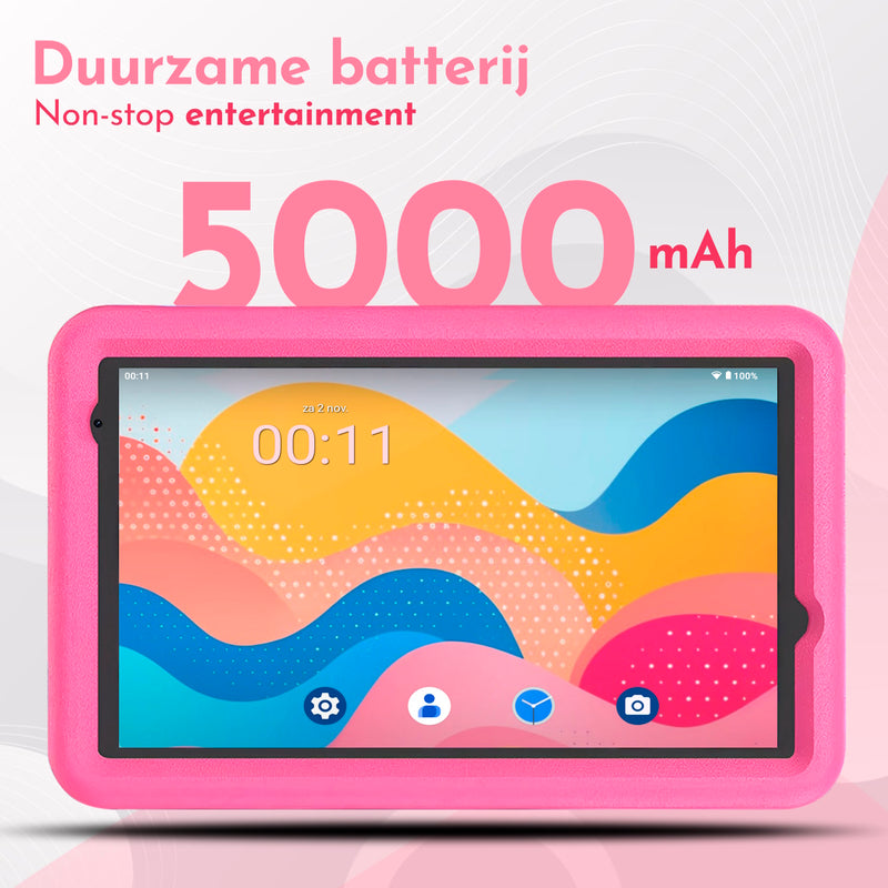 Laad afbeelding in galerijweergave, 8&quot; Kindertablet Mini - Roze
