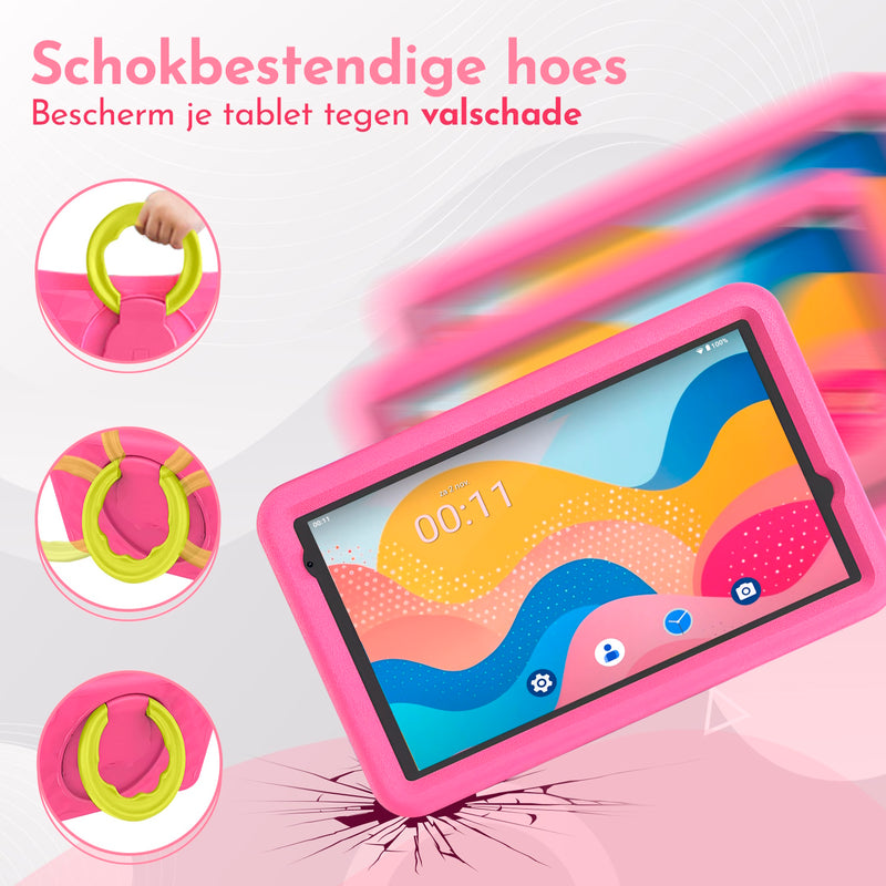 Laad afbeelding in galerijweergave, 8&quot; Kindertablet Mini - Roze
