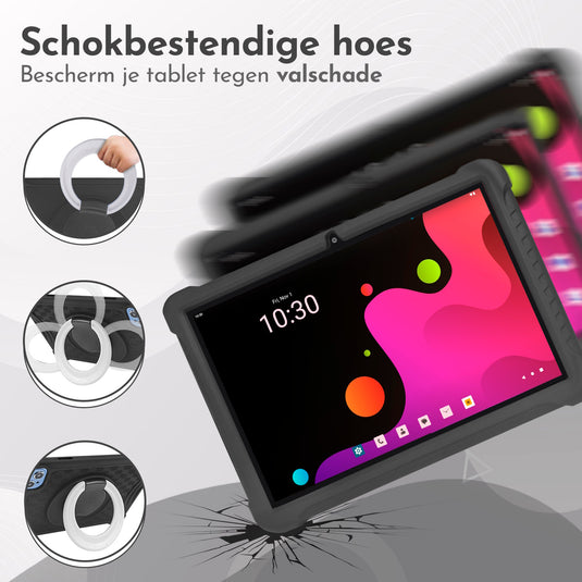 10.1" Kindertablet Deluxe - Zwart