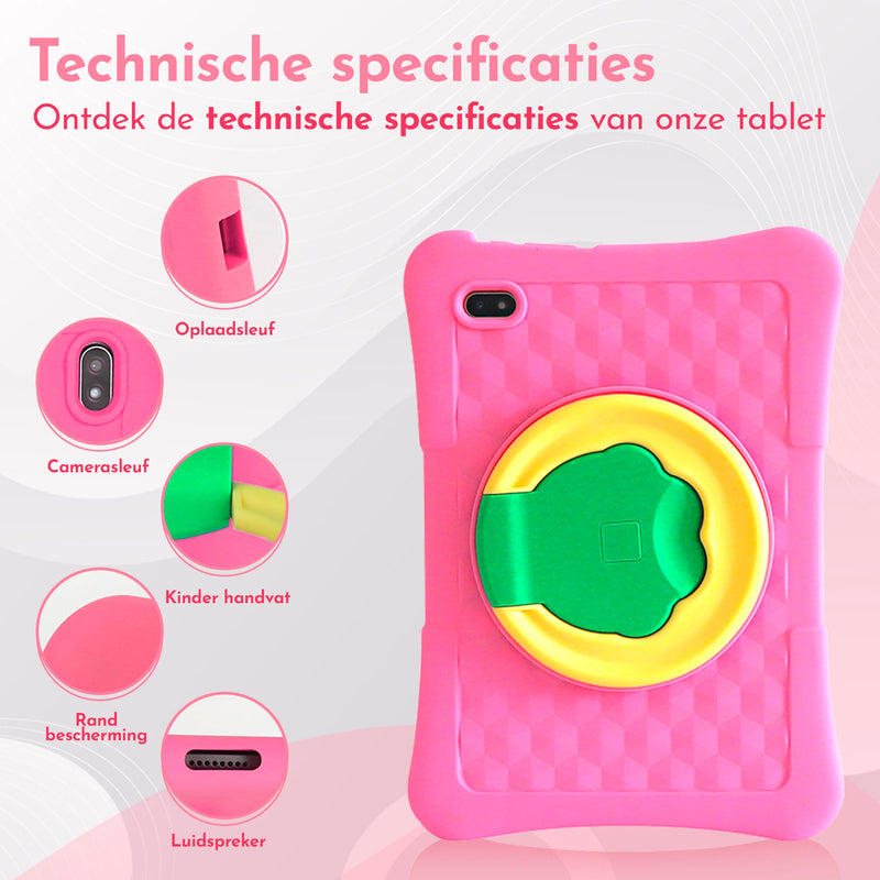 Laad afbeelding in galerijweergave, 10.1&quot; Kindertablet Pro - Roze
