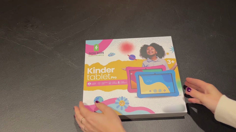 Laad en speel video af in galerijweergave, 10.1&quot; Kindertablet Pro - Roze

